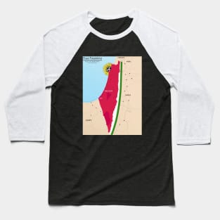 Palestine Baseball T-Shirt